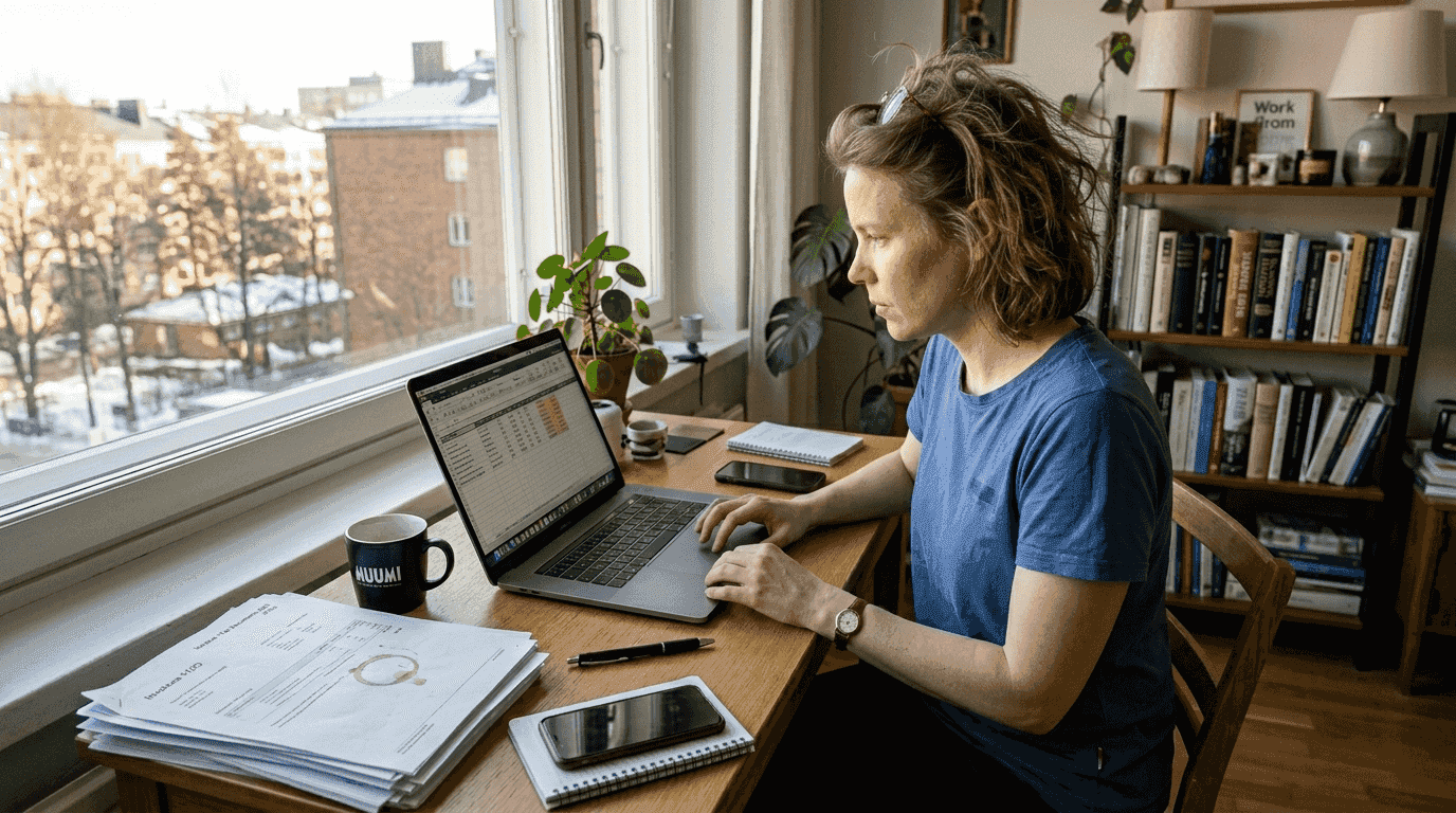 How freelancers handle accounting in Finland 2026