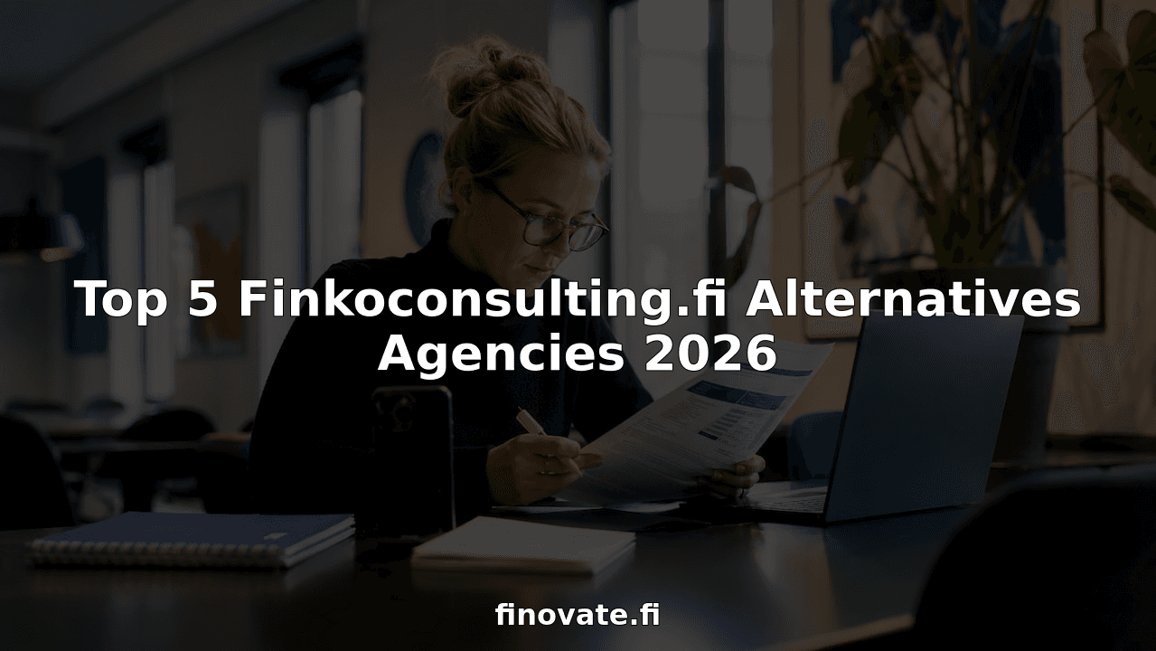 Top 5 Finkoconsulting.fi Alternatives Agencies 2026