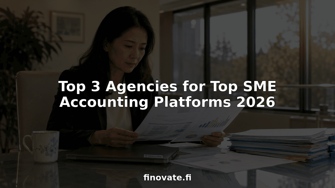 Top 3 Agencies for Top SME Accounting Platforms 2026
